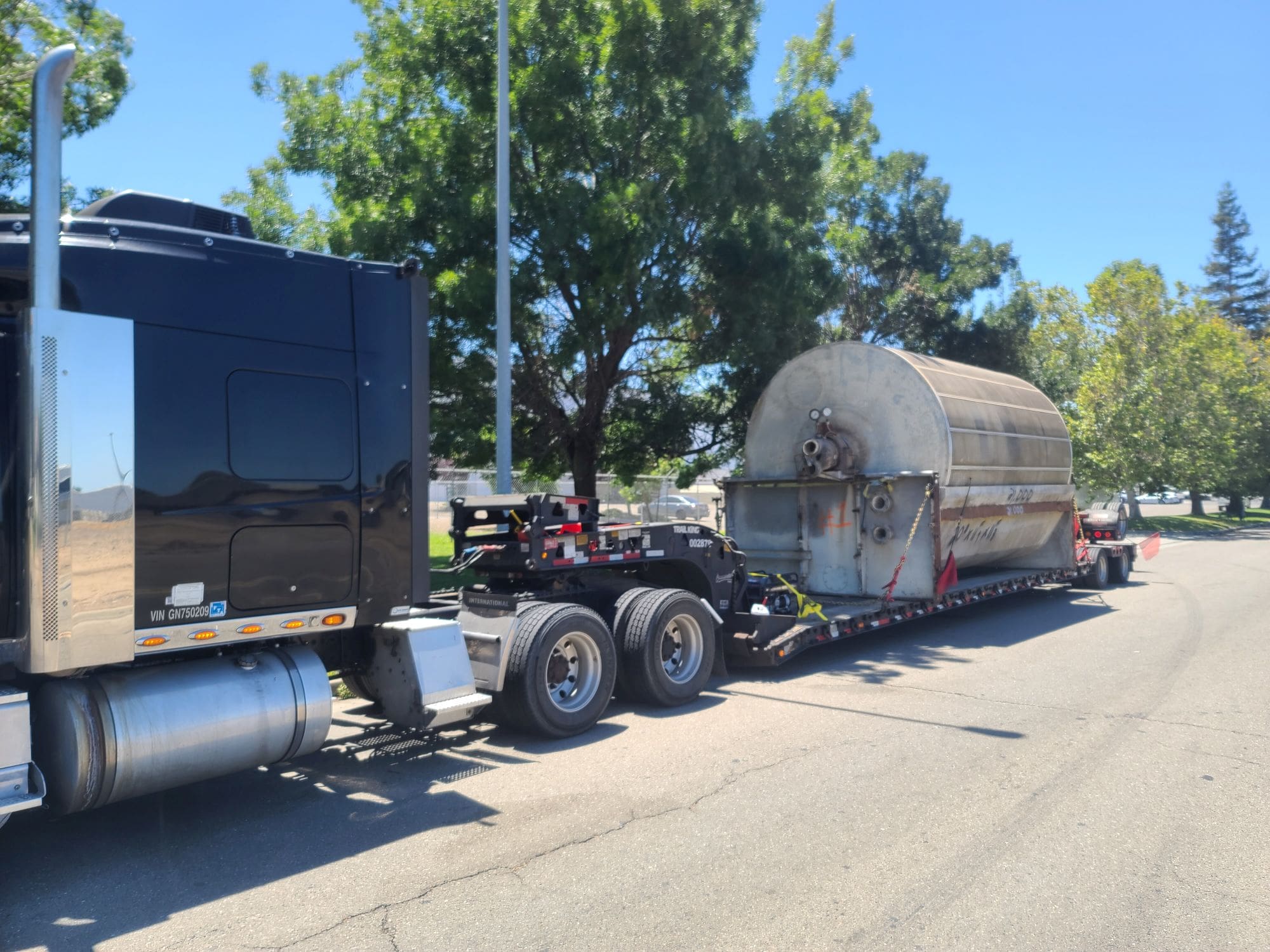 ANJ-OSOW oversize freight haul