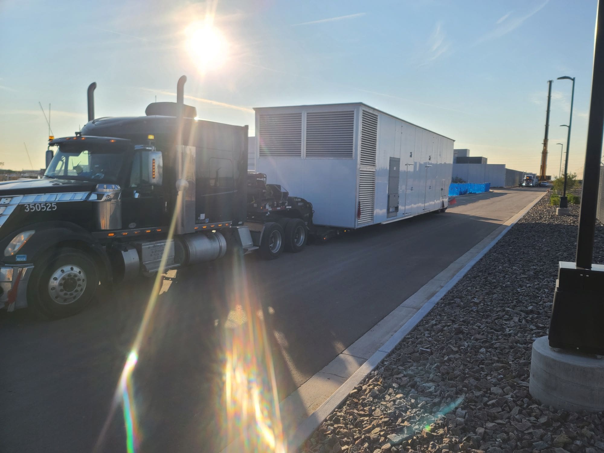 ANJ-OSOW oversize freight haul