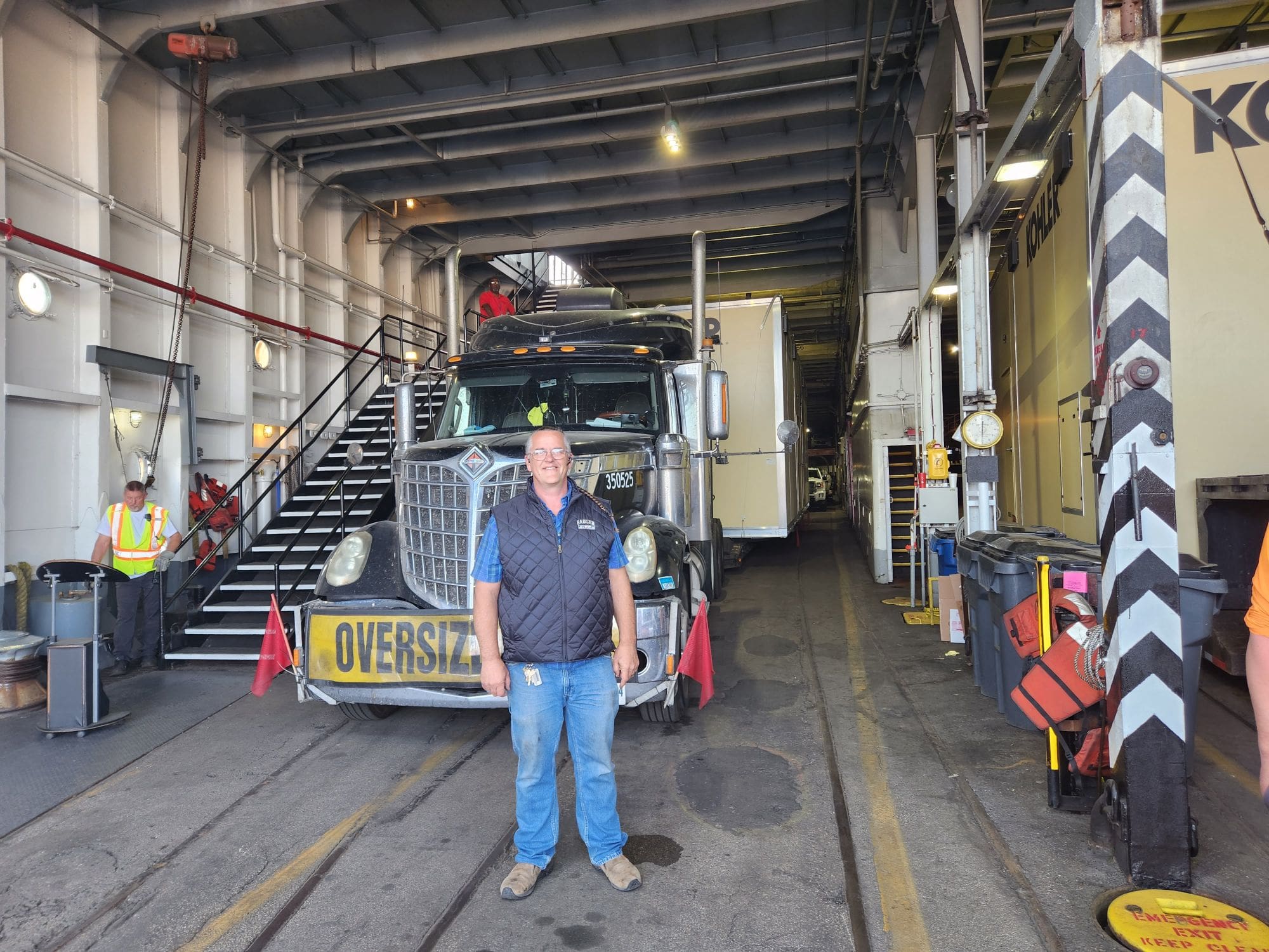 ANJ-OSOW oversize freight haul