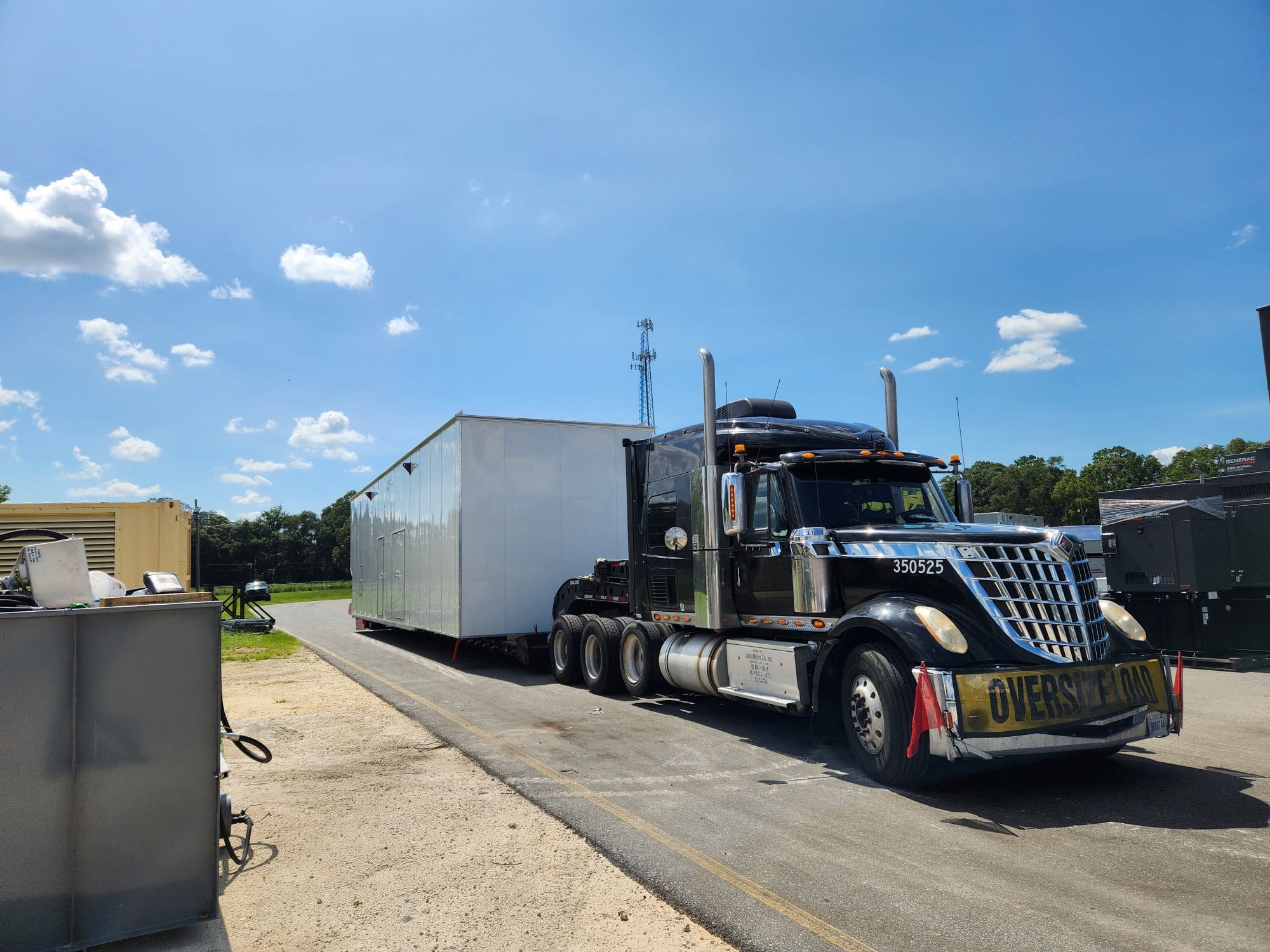 ANJ-OSOW oversize freight haul